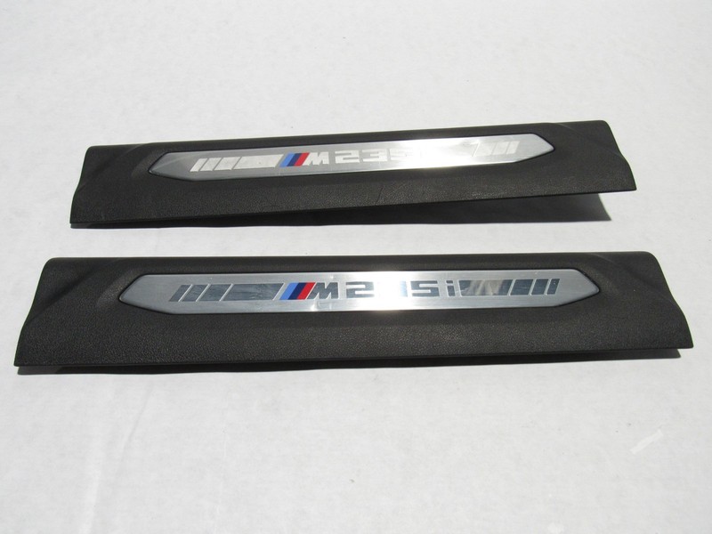 BMW M235i F44 2023 Front Left Right Door Sill Scuff Plate Trim 2 PCS 20-25 *