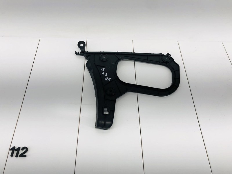 15-16 AUDI A3 QUATTRO REAR RIGHT SIDE BUMPER PANEL GUIDE SUPPORT BRACKET OEM