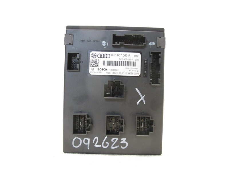 08-12 AUDI B8 A4 S4 8T A5 S5 ONBOARD SUPPLY CONTROL MODULE BCM MODULE OEM 092623