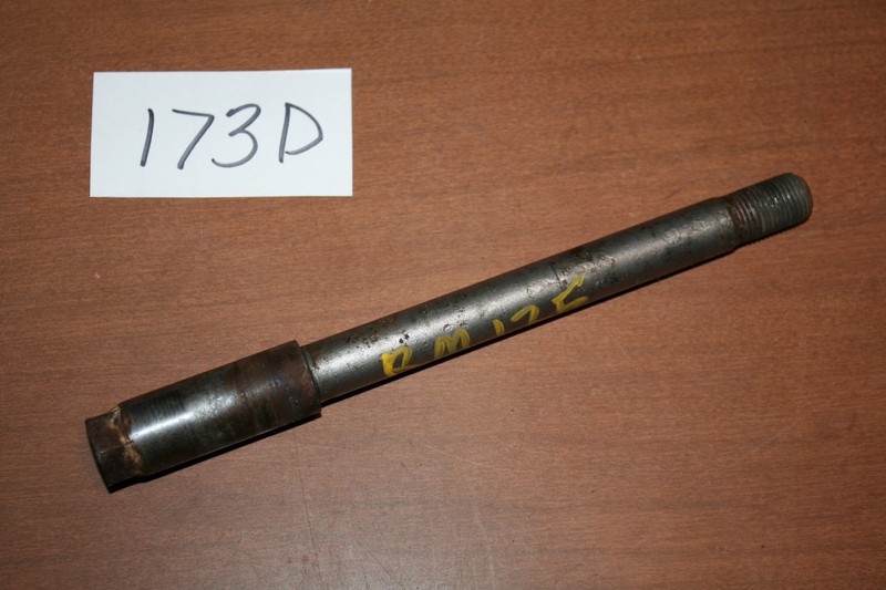 1987 Suzuki RM 125 Front Wheel Axle Shaft Bolt OEM 87 A