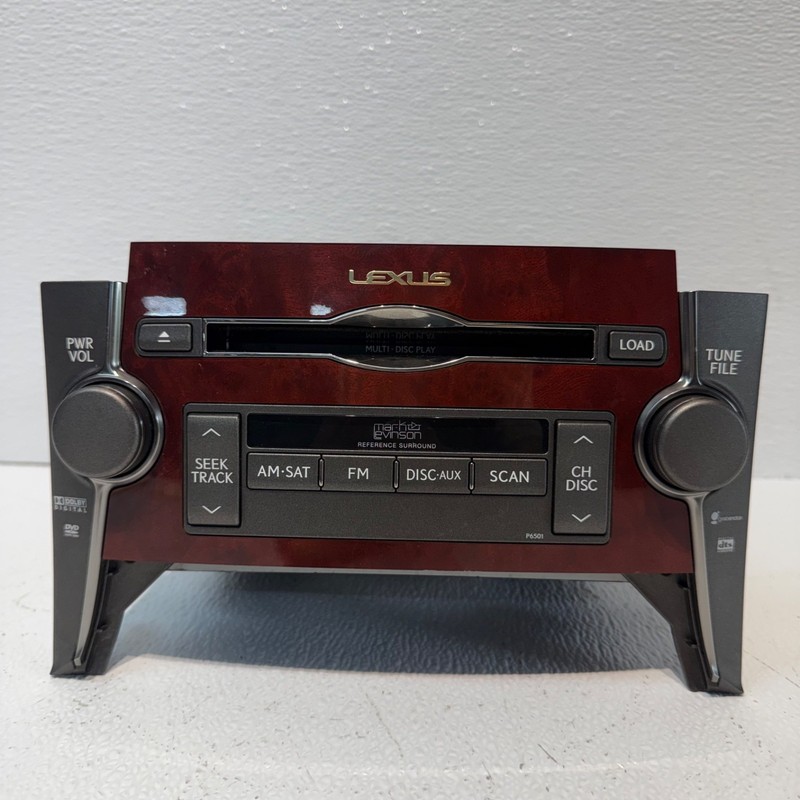07-09 Lexus LS460 AM FM SAT Radio CD Disc AUX Player Mark Levinson 86120-50F10