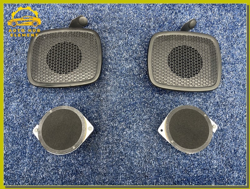 2019-2024 Ram 1500 Laramie Interior Door Tweeter Speaker Grille Pair OEM 6842351