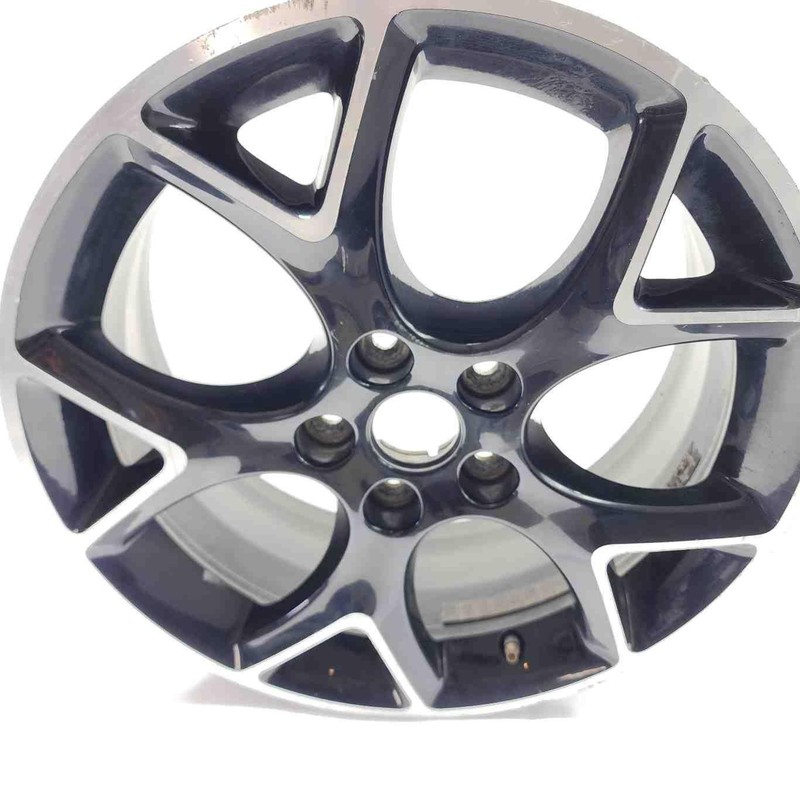 2014 Focus 17" 5 Y Spoke Black With Polish Aluminum Wheel RIM light Scratches