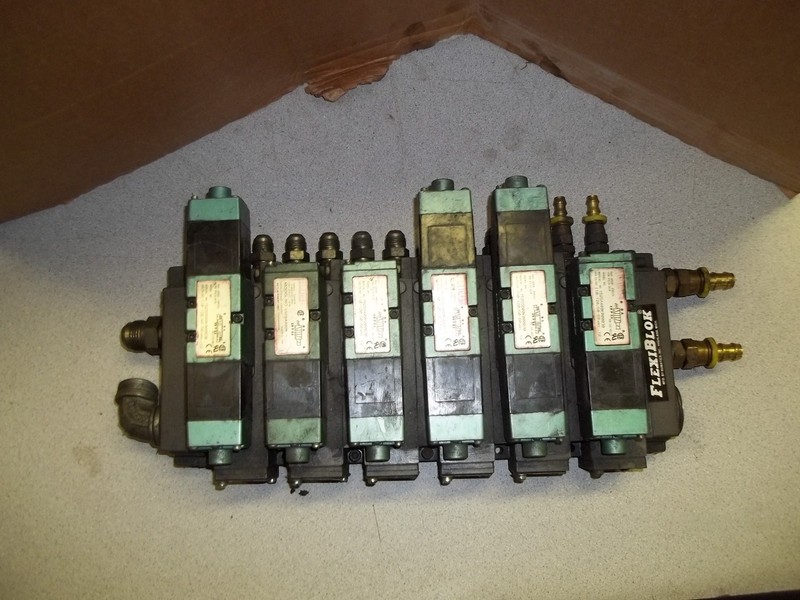Numatics 1525A400K Solenoid Valve Flex Blok Assembly 152SS600K 000030