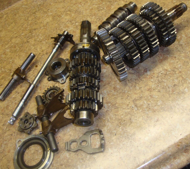 2007 Suzuki GSX-R750 GSXR 750 GSXR750 Engine Transmission Gears Shift Fork Drum