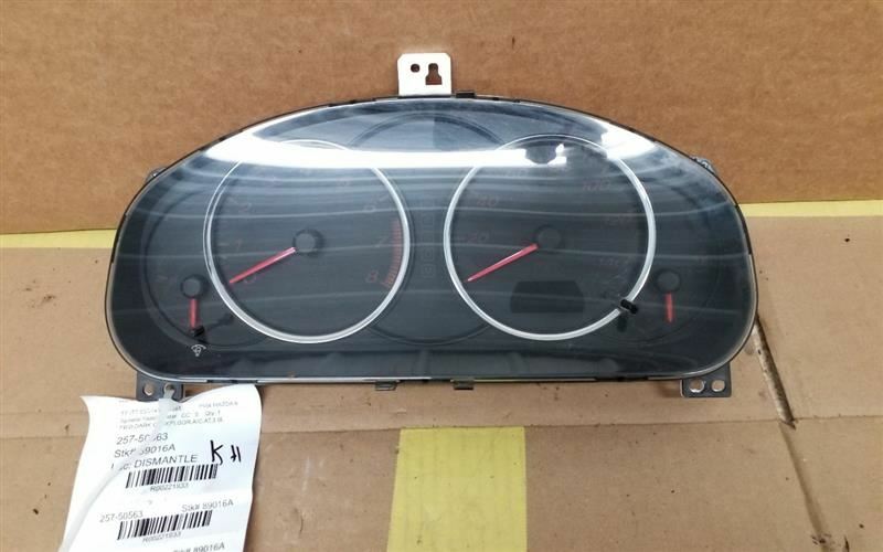 Speedometer Cluster Station Wgn Blacked Out Panel MPH Fits 04 MAZDA 6 221933