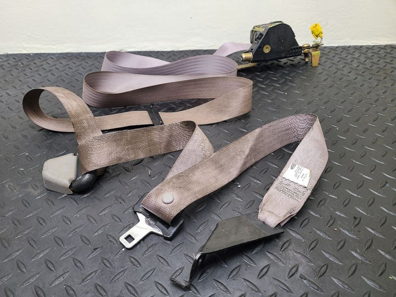 01-02 Ford Expedition Front Left Seat Belt Retractor Gray OEM 1L7Z78611B09AAC