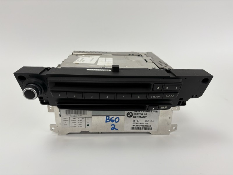OEM BMW E60 545 550 645 650 M5 M6 2004-2007 CCC NAVIGATION RADIO CD PLAYER UNIT