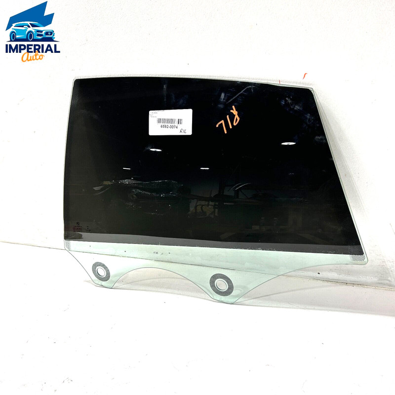 17-20 BMW F36 430iX Gran Coupe Rear Driver Side Window Glass OEM