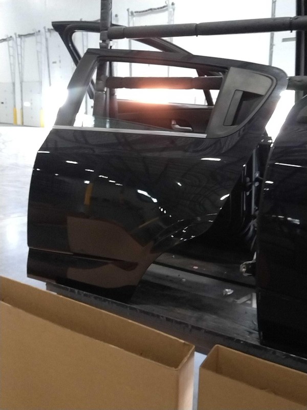 2016 Chevrolet Sonic Rear Left Door Black 4DR HTBK 130K Miles Used Part