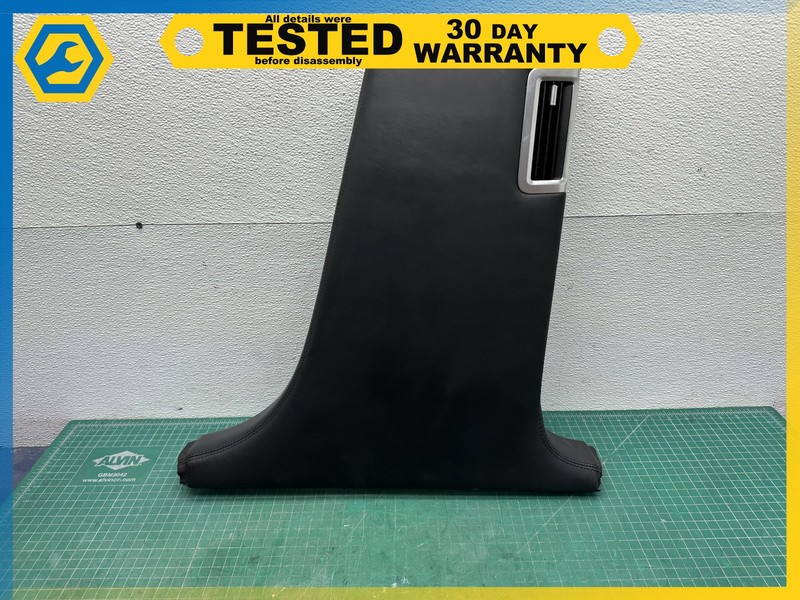 06-12 BENTLEY Flying Spur RIGHT SIDE B PILLAR LOWER TRIM COVER W/ AIR VENT OEM