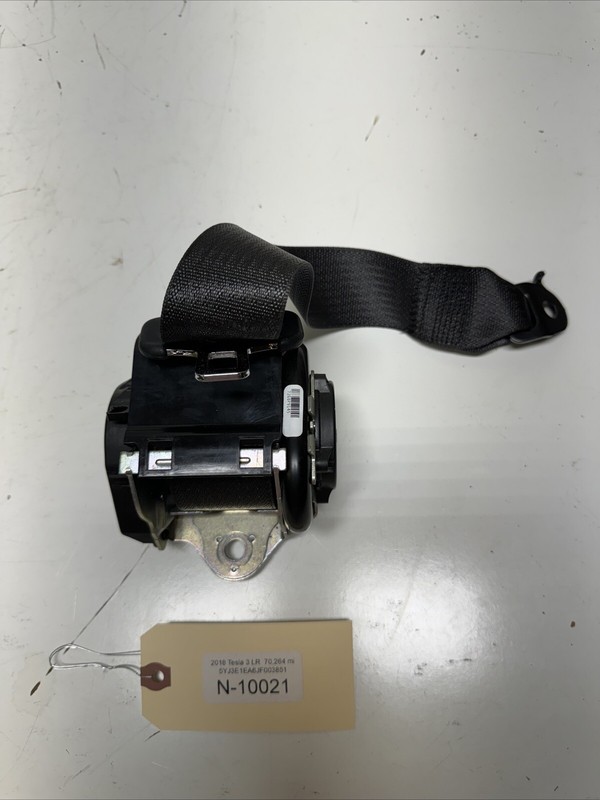 2017-2022 TESLA MODEL 3 REAR LEFT RIGHT SEAT BELT RETRACTOR 108128101 10021 B15
