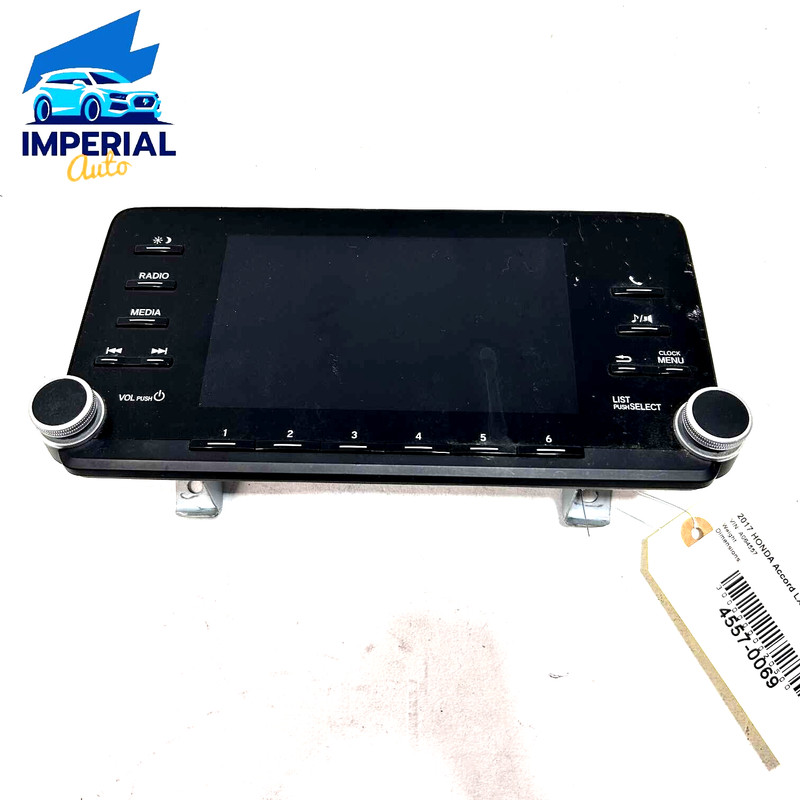 2018-2020 HONDA ACCORD DASH DASHBOARD SCREEN DISPLAY MONITOR ASSEMBLY OEM