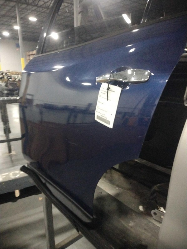 Nissan Pathfinder 2017 Left Rear Door BLUE 510138 7113