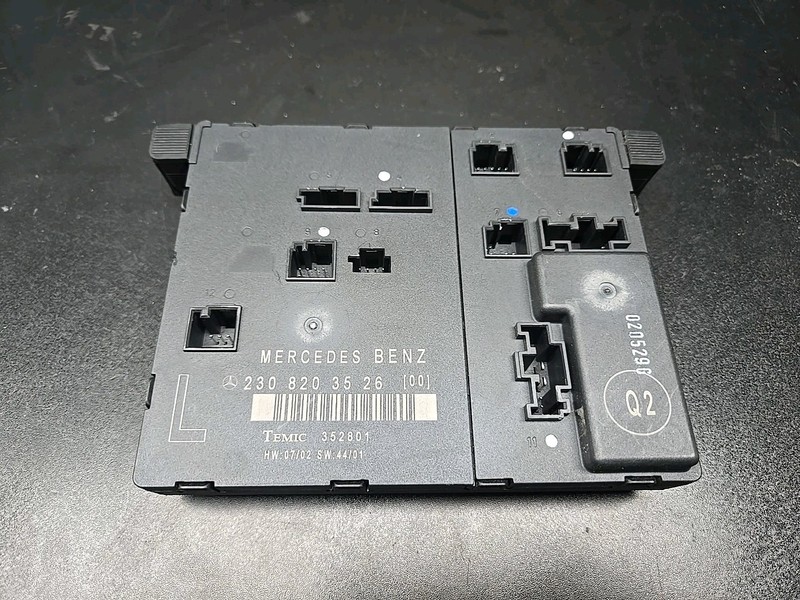 🌌03-12 Mercedes R230 SL500 SL55 AMG Front Left Side Door Control Module Unit🌌