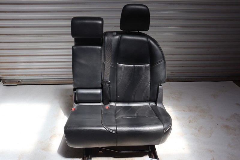 2013 INFINITI JX35 REAR 2ND SECOND ROW LEFT SIDE SEAT LEATHER BLACK OEM
