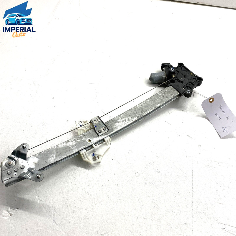 18-20 HONDA ACCORD FRONT LEFT DOOR WINDOW REGULATOR & MOTOR OEM 72250-TVA-A01