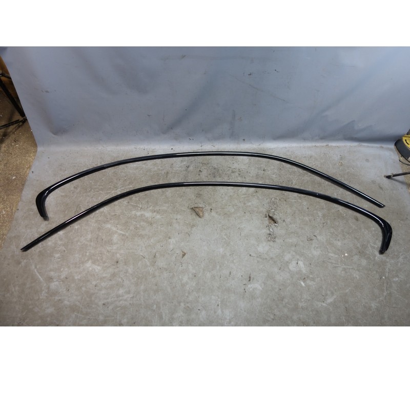 12-18 BMW F30 3-Series F80 Sedan Ext. Roof Arch Trim Shadowline Black Gloss OEM