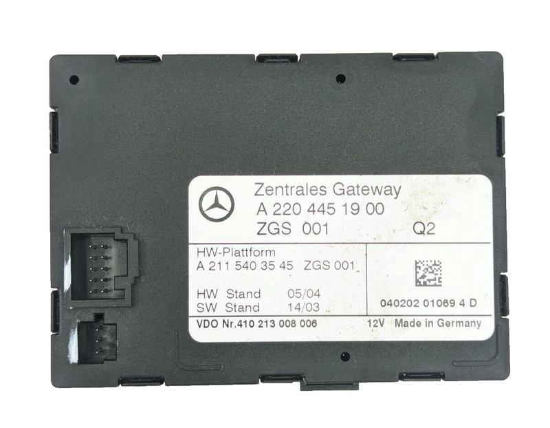 03-11 Mercedes R171 SLK280 SL500 Central Gateway Control Module 1715405045 OEM���
