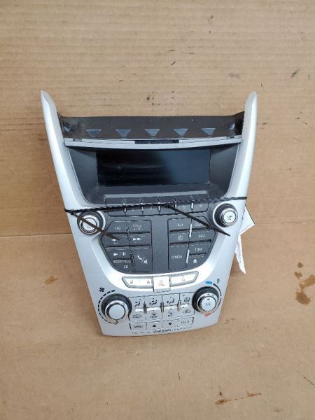 Audio Equipment Radio Control Panel AC Opt C67 Fits 12-15 EQUINOX 275986