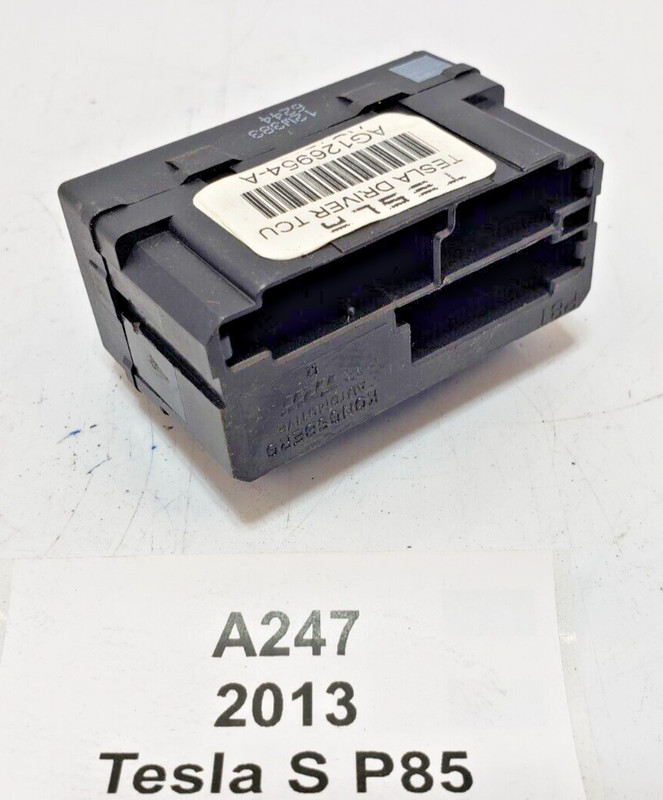 ✅ 2012-2020 OEM Tesla Model S Front Left Driver Seat Heater Climate Module