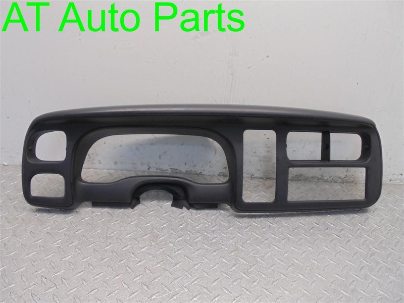 1997-2000 DODGE DAKOTA RADIO AND SPEEDOMETER HEAD CLUSTER BEZEL OEM 5GD82DX9AC