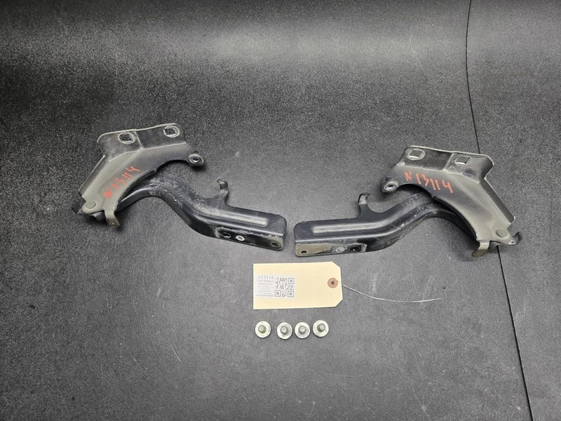 2PC Right + Left Hood Hinges Set 2022 Nissan Rogue 65400-6RA0A 2021 2023 - 2025