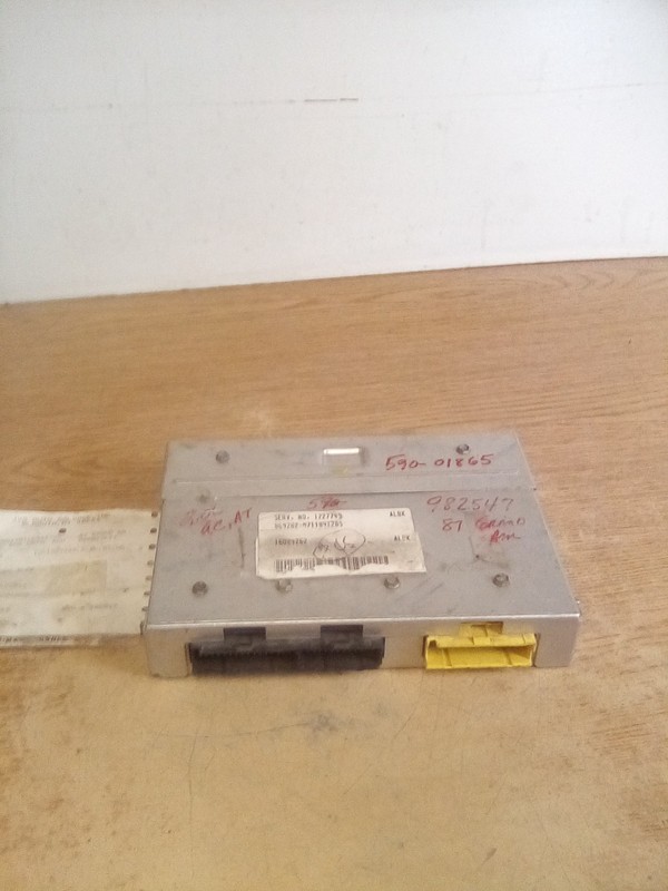 1987 Grand Am ECM Engine Control Module 1227749