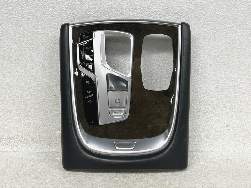 ⭐ 2016-2019 BMW 740I 750I CONSOLE FLOOR GEAR SELECTOR BEZEL TRIM OEM LOT2722