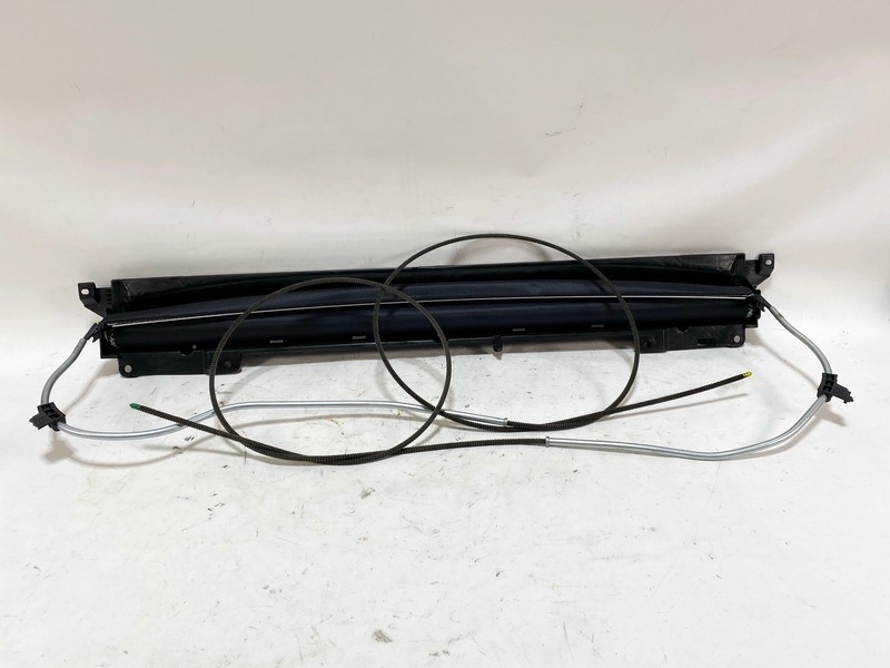17-18 JAGUAR F-PACE SUN ROOF MOON SHADE COVER BLIND ROLLER BLACK ASSEMBLY OEM