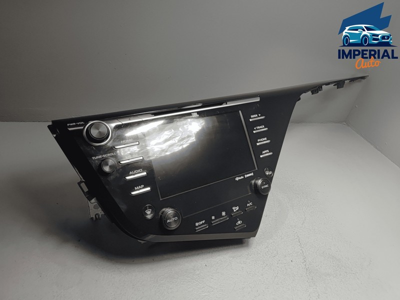 2020 TOYOTA CAMRY XSE DASH 8" DISPLAY SCREEN GPS RADIO RECEIVER MODULE JBL OEM