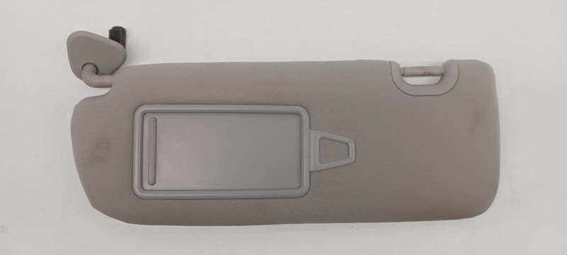 13-'19 HYUNDAI SANTA FE left driver Sun visor w/o sunroof gray OEM