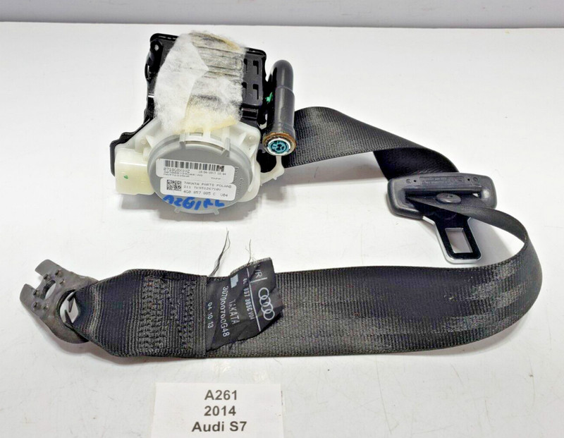✅ 2012-2015 OEM Audi A7 S7 Rear Left Driver Side Seat Belt Retractor Assy