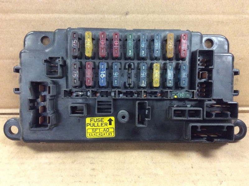 88 1988 Prelude Interior Cabin Compartment Fuse Relay Box Assy Used OEM