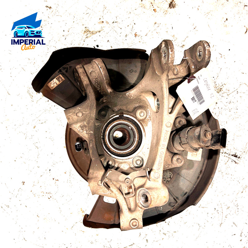 2011 - 2018 PORSCHE CAYENNE REAR LEFT DRIVER WHEEL HUB KNUCKLE SPINDLE OEM