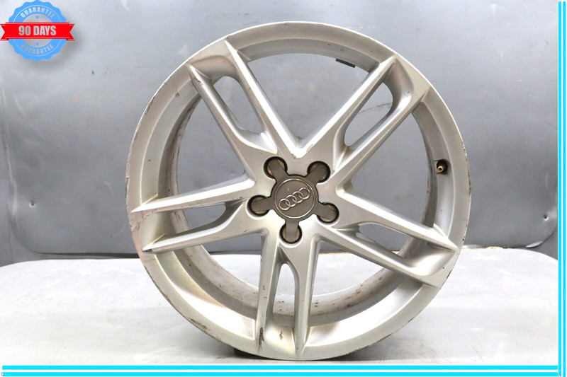 13-17 Audi Q5 SQ5 19'' 8.0JX19H2 R19 5 Twin Spoke Wheel Rim Silver Oem