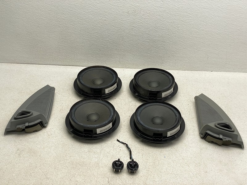2010-2012 MERCEDES GL450 AUDIO SOUND SPEAKER SET OF 8 OEM LOT710