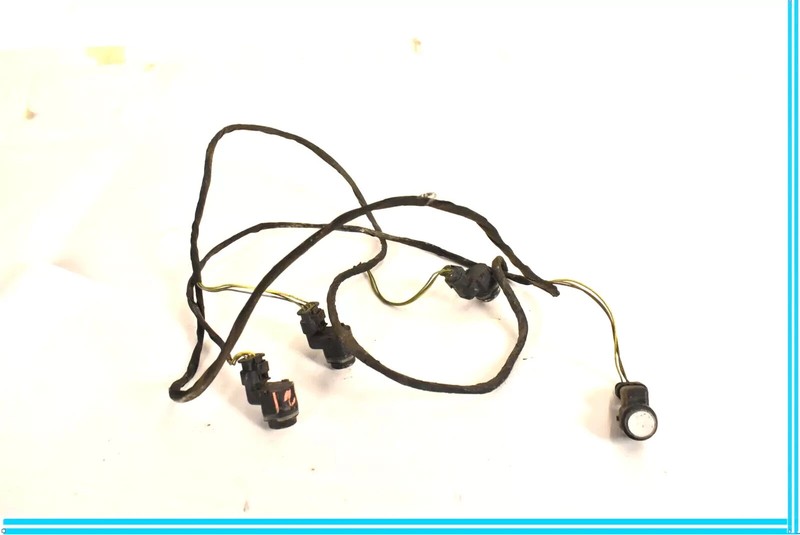 09-12 BMW 750i Rear Bumper Parking Sensor PDC Wire Harness OEM