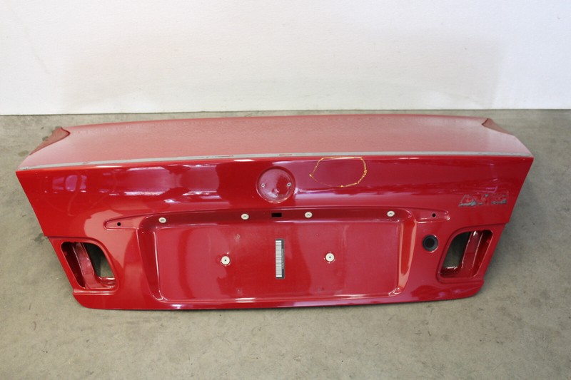 BMW E46 M3 Coupe Trunk Lid Deck Panel Imola Red 3 Series Genuine Oem 2003-2006