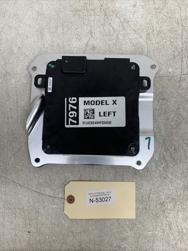 16-20 TESLA MOD X FRONT DRIVER SIDE DOOR CONTROLLER CONTROL MODULE LH 53027 B60