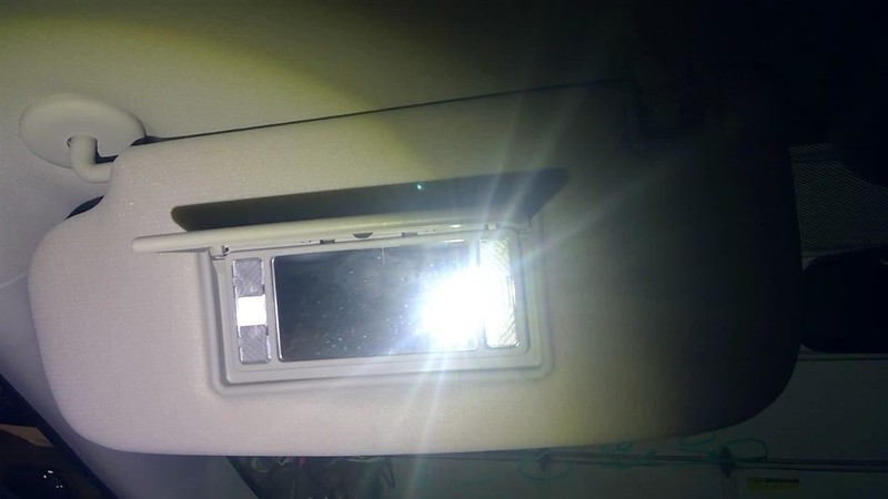 Driver Left Sun Visor With Illumination Fits 11-25 DURANGO 1794207