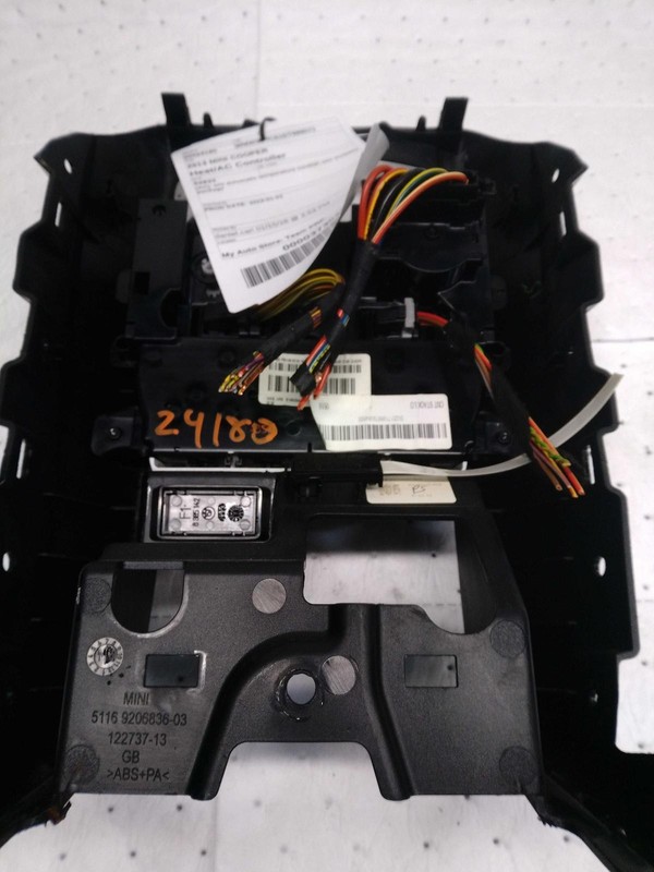 2013 MINI Cooper A/C Selector Switch OEM Black 64113456244 57000 Miles