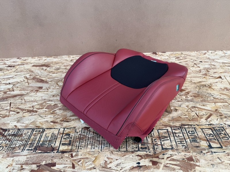 GENESIS GV70 22-26 OEM FRONT RIGHT PASSENGER UPPER SEAT SKIN CUSHION (BLACK/RED)