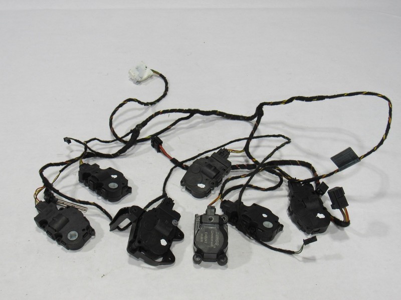 14-20 BMW I8 2015 HVAC Heater Wire Harness Flap Blend Actuator Motor Set 7 PCS Y