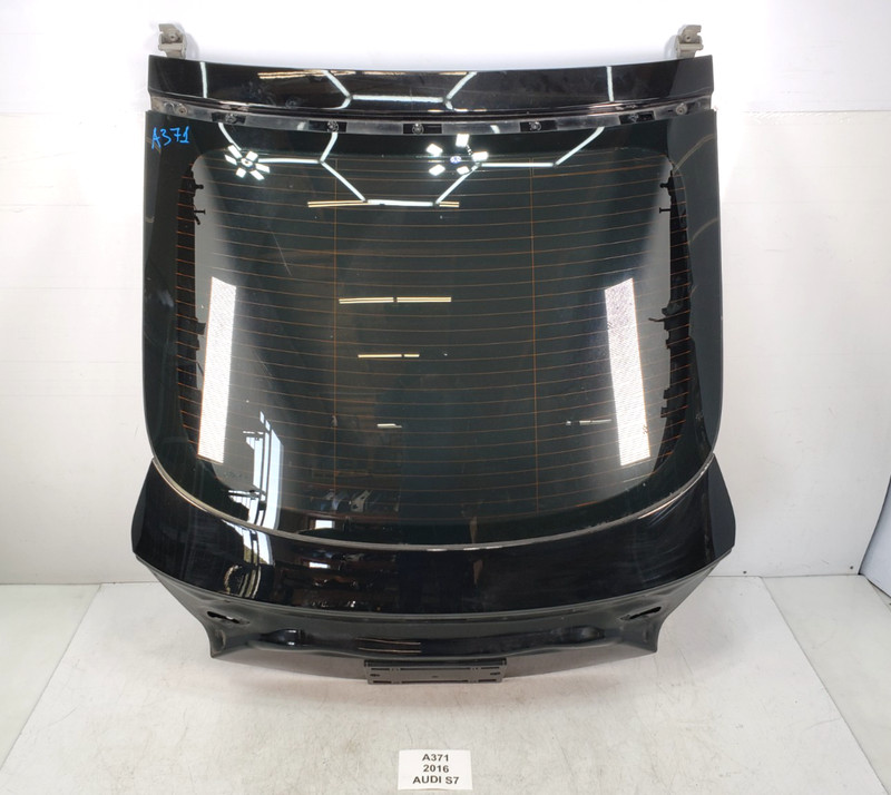 ✅ 12-18 OEM Audi A7 S7 RS7 Rear Liftgate Tailgate Trunk Lid Black W/ Glass*