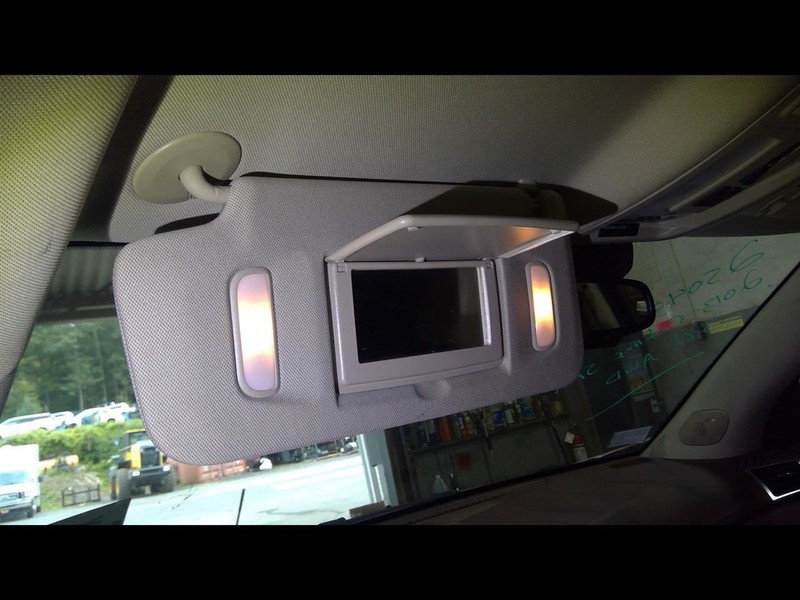 Driver Left Sun Visor Fits 10-14 SRX 1673102