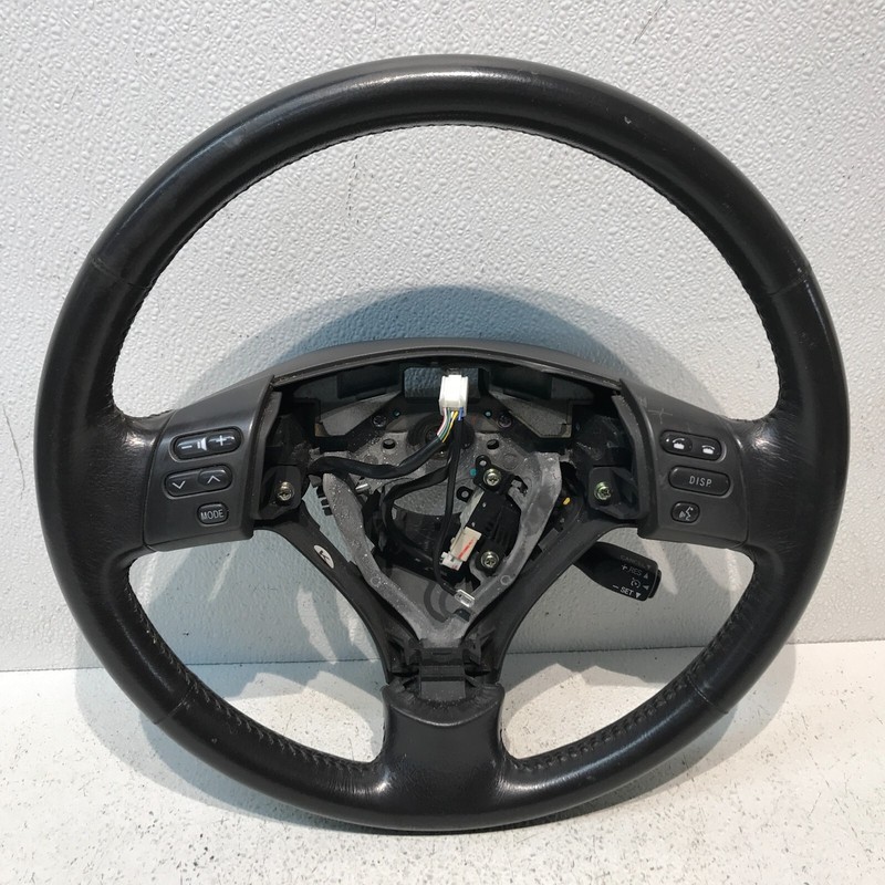2006 2007 2008 Lexus Rx400h Leather Black Steering Wheel Buttons OEM