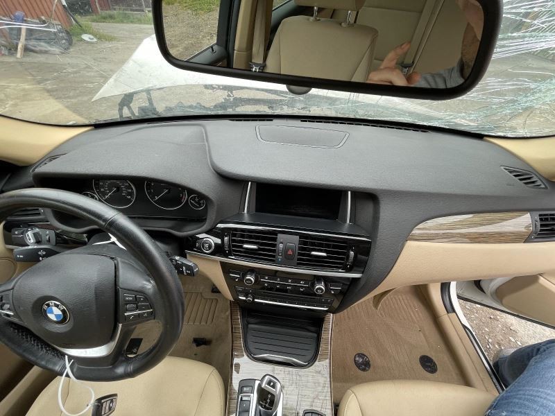 2011-2017 BMW X3 Dash Panel Black Top Sand Biege Bottom