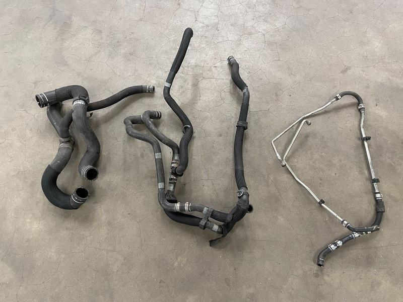 14-17 Maserati Quattroporte S AC A/C Cooling Hose Pipe Tube Set 3.0L 1359 OEM
