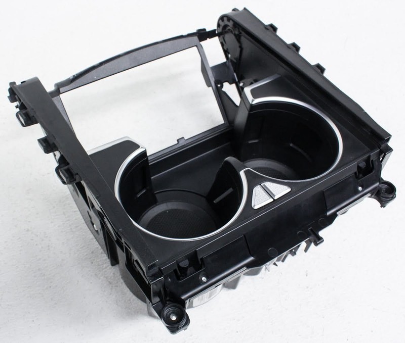 167-810-99-03 OEM Front Cup Holder Insert for Mercedes-Benz GLE, GLS, Scratches